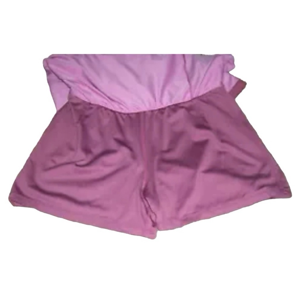 Nike Skirt Pink Golf Skort Dri Fit Ballet Tenniscore Sporty Athleisure Workout M - Picture 5 of 11